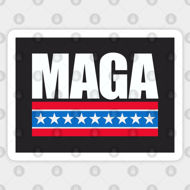 MAGA Sticker by Dale Preston Design